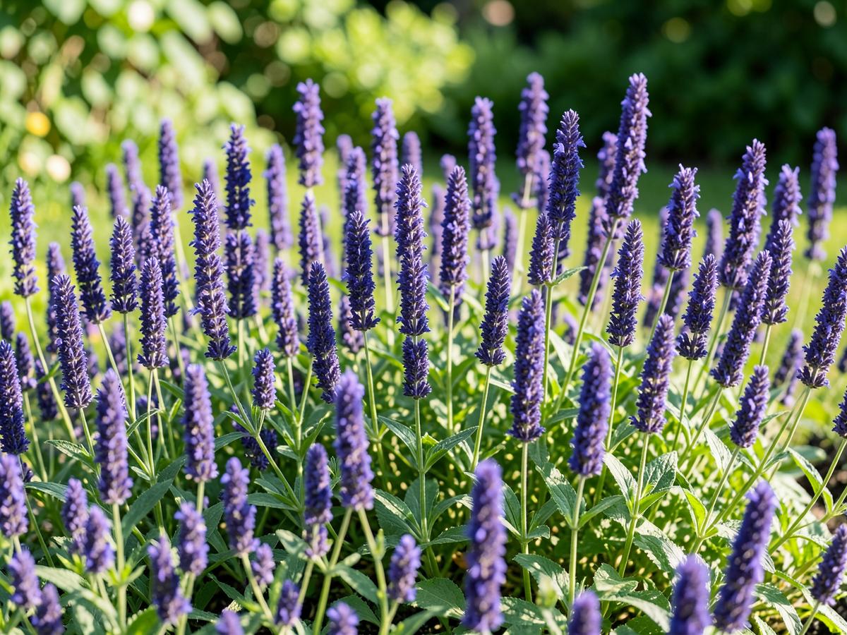 May Night Salvia in bloom